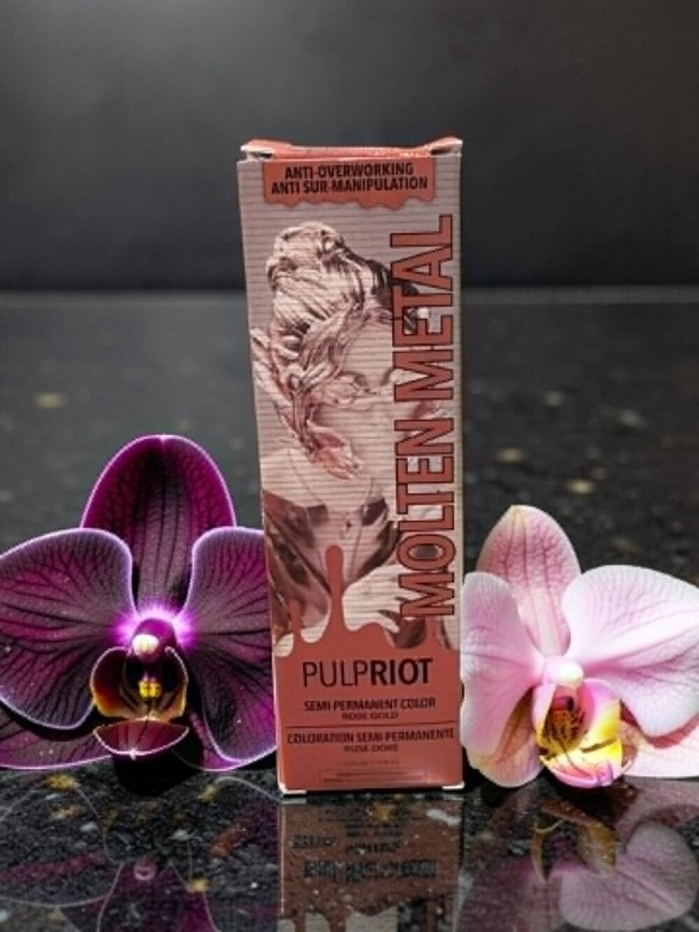 Pulp Riot Molten Metal Rose Gold Semi Permanent Color 4 oz